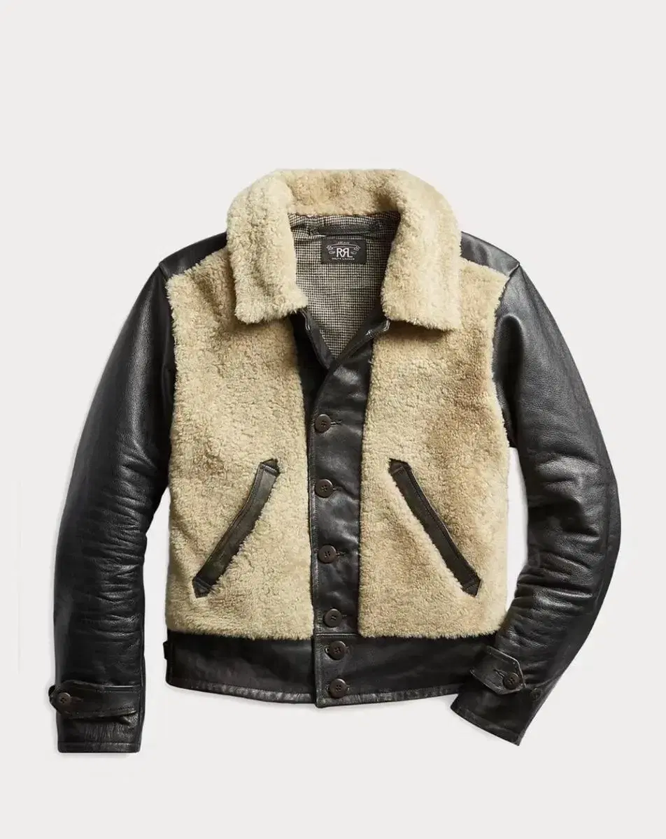 할인! 더블알엘 RRL Shearling Lesther jaket